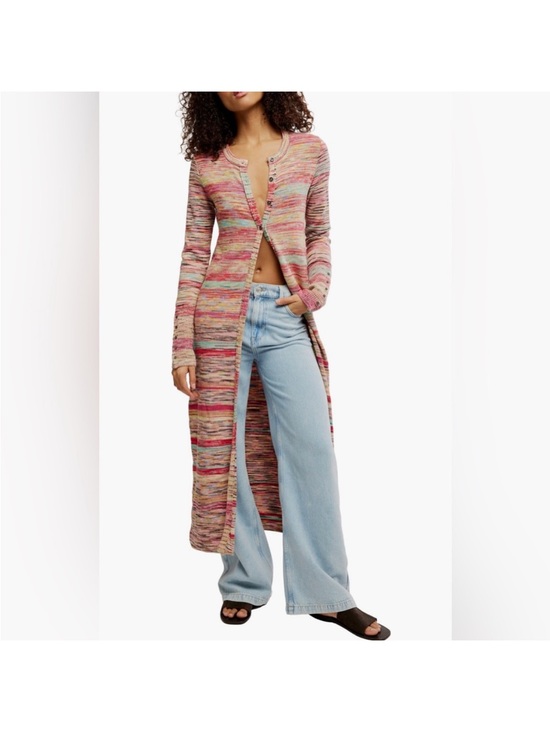 Free People Sweaters - Free People Harmony Sweater Duster Full Length Longline Small
